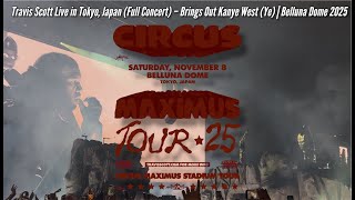 Download lagu Travis Scott Live in Tokyo, Japan (Full Concert) – Brings Out Kanye West (Ye) | Belluna Dome 2025 mp3