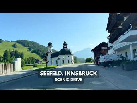 🇦🇹Seefeld, to Innsbruck | Scenic Alpine Drive | June 13 | Tirol, Austria