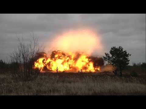 Soldiers Conduct Demolition In Adazi