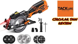 TACKLIFE Circular Saw, 5.8A 3500RPM