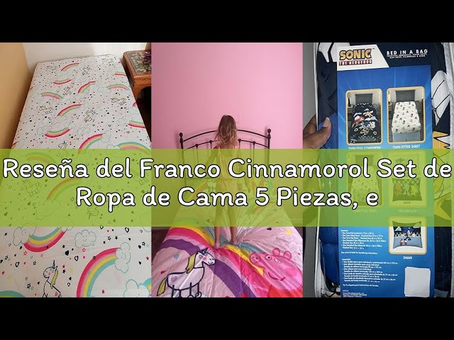 Vídeo relacionado con Franco El Señor de los Anillos: la Guerra de los Rohirrim Set de ropa de cama 7 piezas, edredón reversible suave y acogedor con sábanas y funda de almohada, tamaño doble (Producto con licencia oficial