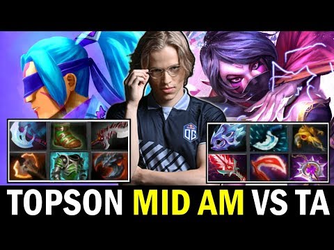 TOPSON Unexpected Pick MID ANTIMAGE vs Templar Assassin?! Dota 2