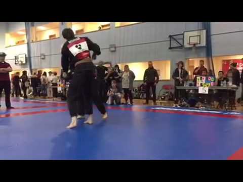 Absolute Final brown belt Dom Heydon ( CG Farnborough) vs Jamie Hugh's at the Celtic BJJ Open .