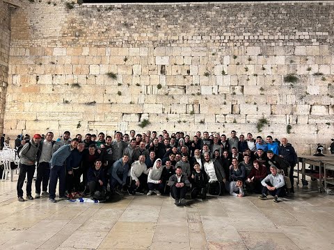Yeshivat Sha’alvim Hikes to the Kotel | Yom Ha’atzmaut 5782/2022