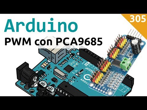 Independent PWM Generation with the PCA9685 and Arduino - Video 305