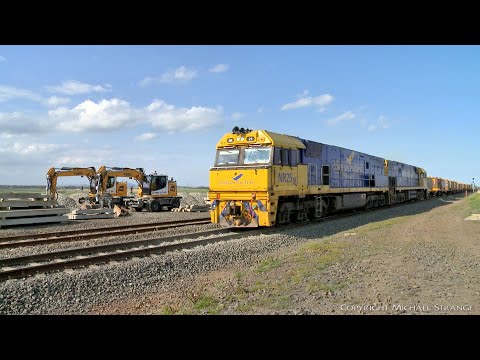 5MP2 Pacific National Steel Train With Indian Pacific NR25 (16/9/2021) - PoathTV Australian Railways
