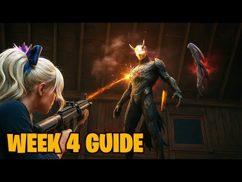 How to easily complete Week 4 Quests in Fortnite