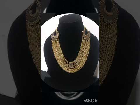 Oxidized Silver Designer Necklace Jewellery