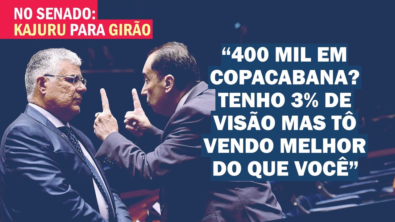 SENADOR KAJURU TAMBÉM ATACOU GUSTAVO GAYER: "ME MOSTRA UM PROJETO DELE E EU RENUNCIO" | Cortes 247