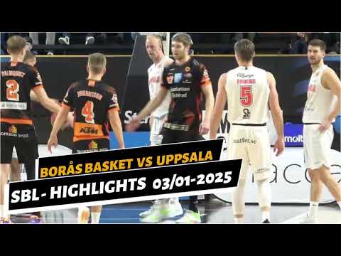 Borås Basket vs Uppsala | HIGHLIGHTS | 4K