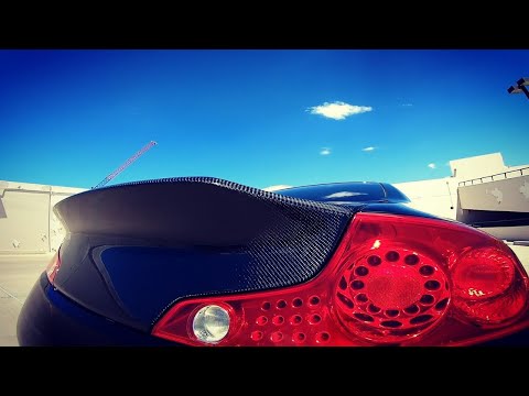 Install - Outcast Garage Carbon Fiber Duckbill Trunk INFINITI G35