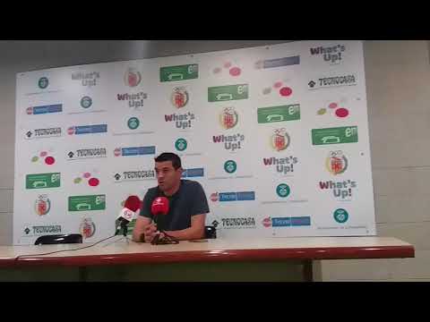 Rueda prensa Xavi Molist C.E.L'Hospitalet  - Terrassa F.C.