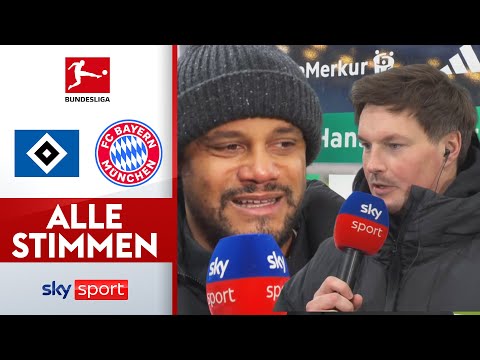 ALLE STIMMEN | Hamburger SV - FC Bayern München | Bundesliga Interviews 2025/26