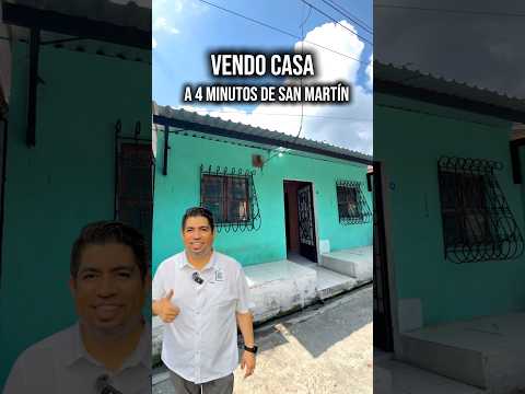 GRAN OPORTUNIDAD CASA EN VENTA A 4 MINUTOS DE SAN MARTÍN, EL SALVADOR