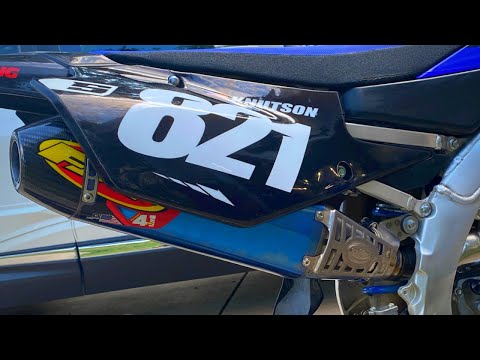 2021 YZ250F FMF 4.1 vs. STOCK EXHAUST