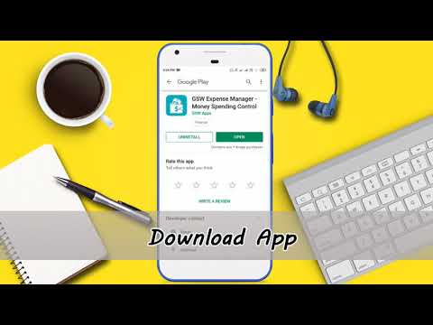 Expense Money Manager Control Video