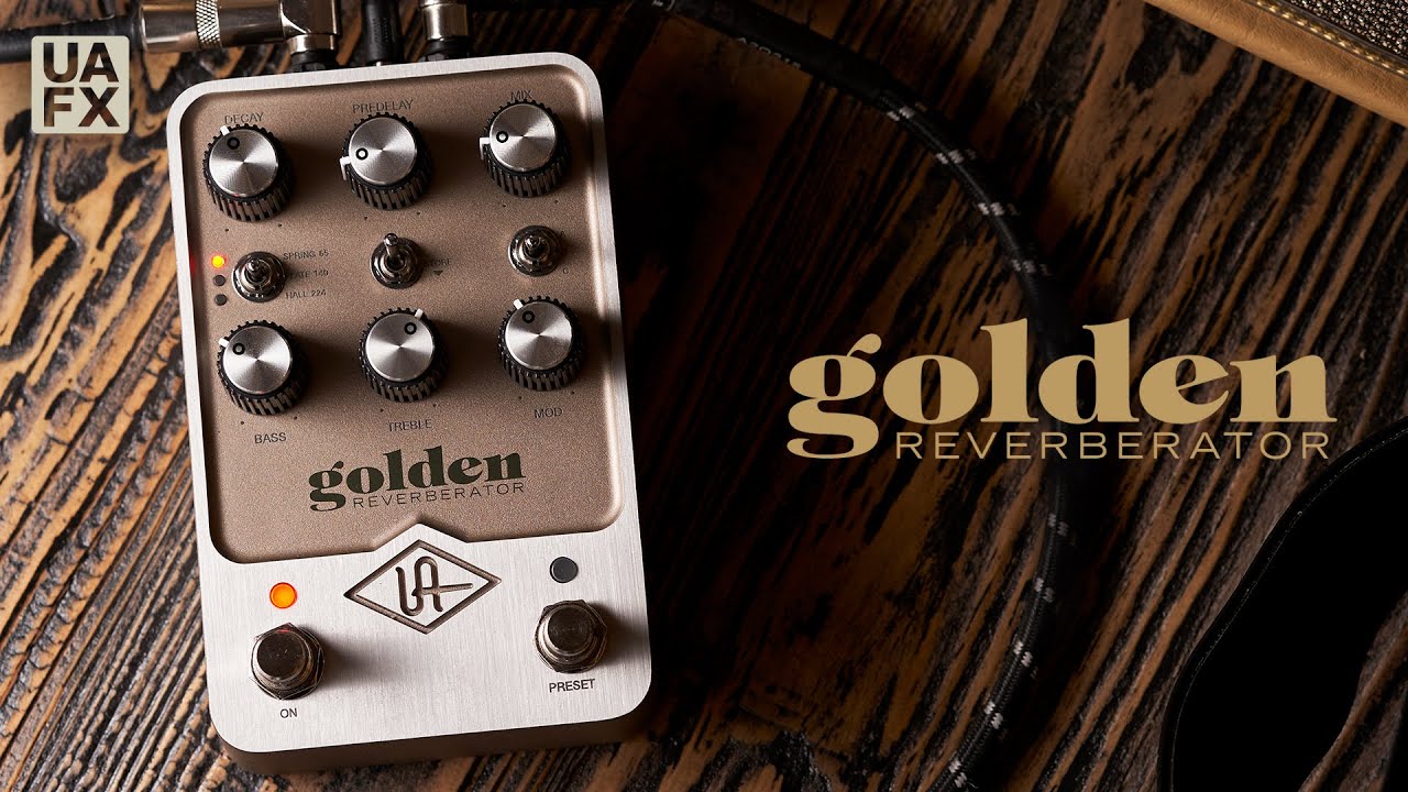 Universal Audio UAFX Golden Reverberator Pedal