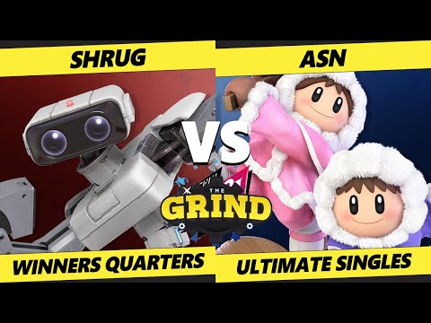 The Grind 195 Winners Quarters - ShrUg (ROB) Vs. ASN (Ice Climbers) Smash Ultimate - SSBU