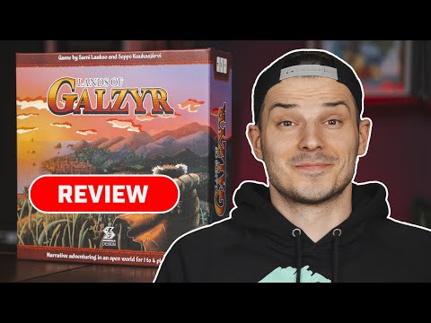 Lands of Galzyr Board Game Review I Open World Board Game