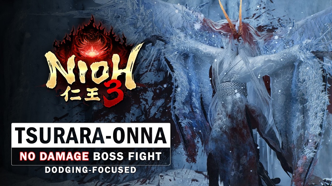 Nioh 3 - Tsurara-onna Boss Fight (No Damage)