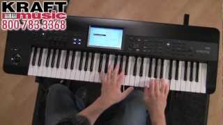 Video thumbnail for Kraft Music - Korg Krome Workstation Demo with Rich Formidoni by Kraft Music