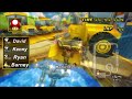 MKW Toad S Factory Comparison Barney Vs David Vs Kenny Vs Ryan