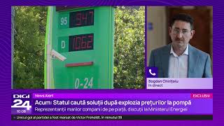 Bogdan Chirițoiu, despre scumpirile la carburanți: „Nu exclud ca operatorii să profite”