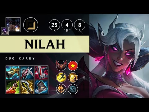 Nilah ADC vs Jinx: Legendary - VN Grandmaster Patch 14.24