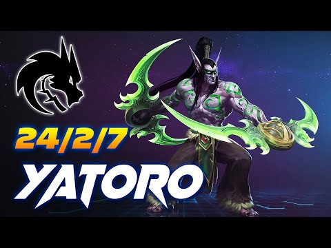 yatoro Anti Mage [24/2/7] Team Spirit - Dota 2 Pro Gameplay [Watch & Learn]