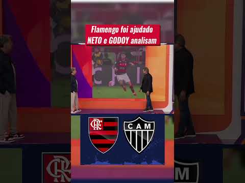 NETO E GODOY ANALISAM O ARRASCAPENALTI DO FLAMENGO