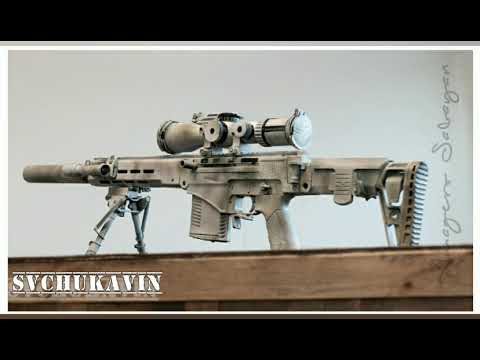 SVD and SVC Sniper Rifles/ Snayperskaya Vintovka/ Dragonuv/ Chukavin