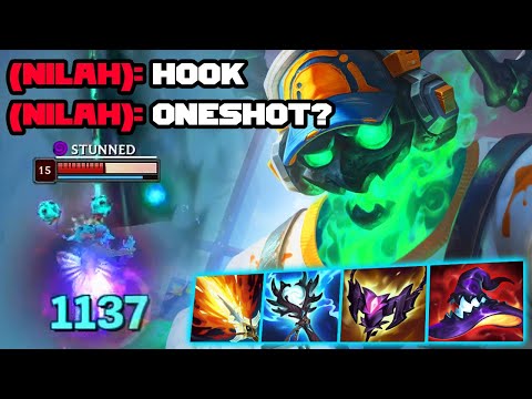 FULL AP THRESH DELETES YOU WITH ONE HOOK (850 AP)
