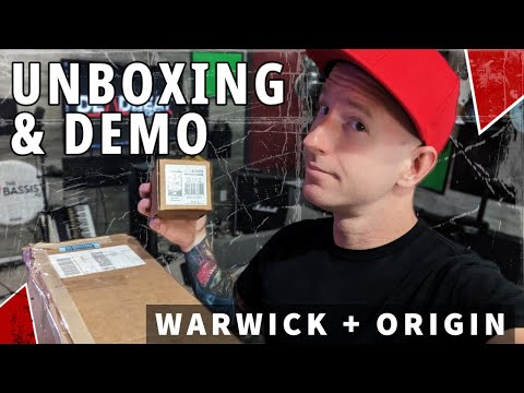 Warwick Thumb BO 5 & Origin Effects DCX BASS - Unboxing & Demo
