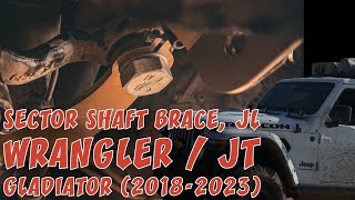 The Steering Upgrade Every JL & JT Needs| Sector Shaft Brace Review” @metalcloak #jeep #offroading