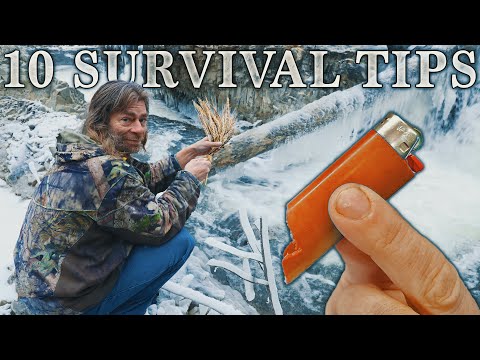 10 Survival Tips to Save Your Life | PLUS BIG Bonus Trick!