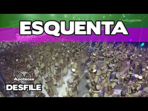 Bateria Mangueira 2017 - Esquenta - Desfile - #AoVivo17