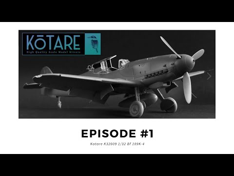 Kotare 1/32 Messerschmitt Bf 109K-4 Sprue Tour, Test Build and Interview!