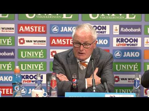Persconferentie sc Heerenveen - FC Twente