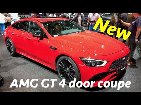 Mercedes AMG GT 4-Door Coupé 2019 first quick look in 4K - better than Porsche Panamera?