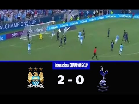 John Stones Goal  - Manchester City vs Tottenham (2-0) ICC 30/07/2017 HD