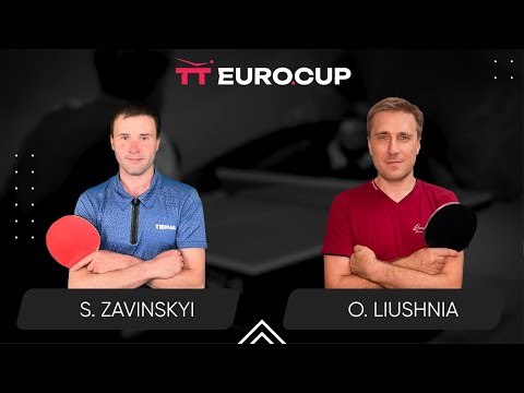 15:30 Serhii Zavinskyi - Oleksandr Liushnia 01.03.2024 TT Euro.Cup Ukraine Professional. TABLE 3