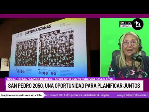 San Pedro 2050: Municipio reunió a actores de la comunidad para explicar avances de la planificación