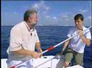 Boating Tip: Multi-use handle is a Fishing Dip Net, Boat Hook, Deck Brush and more.  Save Space!