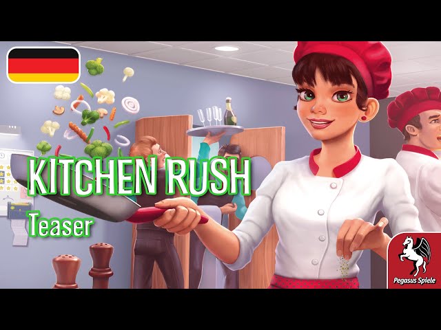 Video Teaser für KITCHEN RUSH |DE| Teaser | Pegasus Spiele