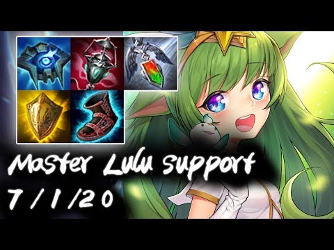 Master Lulu Support vs Blitzcrank | Korea High Elo Replays