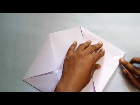 DIY PULL TAB ORIGAMI ENVELOPE CARD | LETTER FOLDING ORIGAMI | Christmas greeting card | NASHIFA