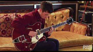 Video thumbnail for Snacks 068: Gretsch G5622T Electromatic Center Block Double Cutaway w/ Bigsby, Walnut Stain by Russo Music