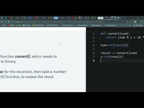 15 Recursion Python Intermediate Sololearn