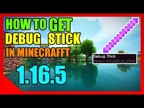 How To Get The Debug Stick In Minecraft 1.16.5