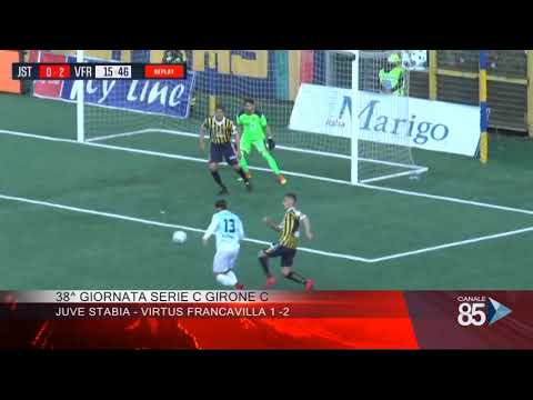 05 Maggio 2019  38^ Giornata serie C girone C   Juve Stabia   Virtus Francavilla 1  2